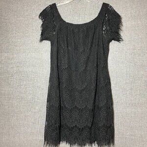 NEW City Chic Black Lace Dress NWT
